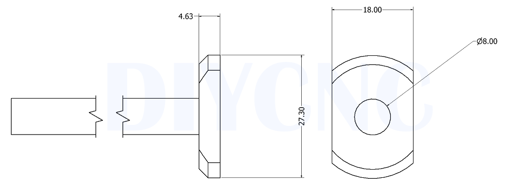 cnc clamp screw