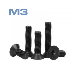 M3 Hex Drive Socket Flat Head Cap Machine Screw