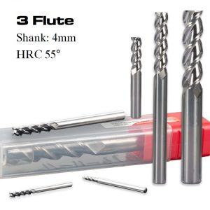 4mm Shank 3 Flute End Mill Tungsten Steel for Aluminum | src_id_26147