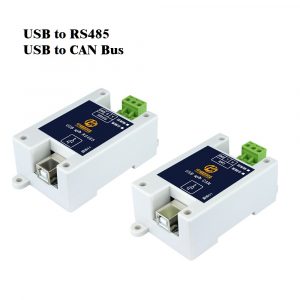 DIN-Rail Mounted USB-to-RS485 / CAN Bus Converter | src_id_25875